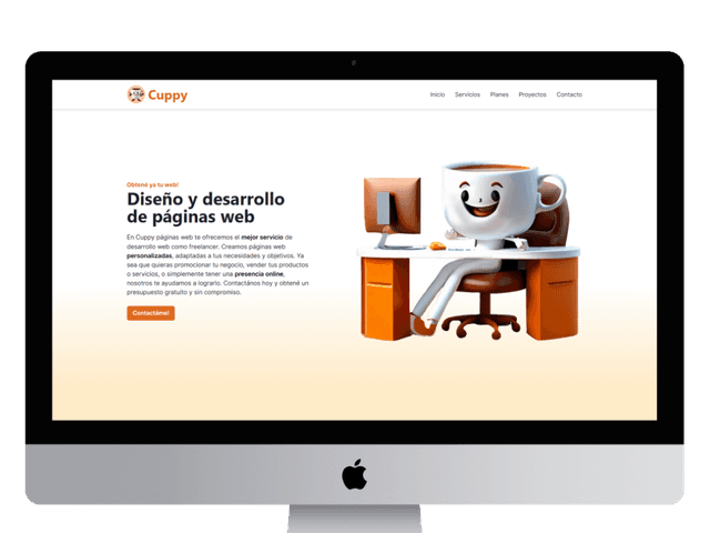 Mockup website